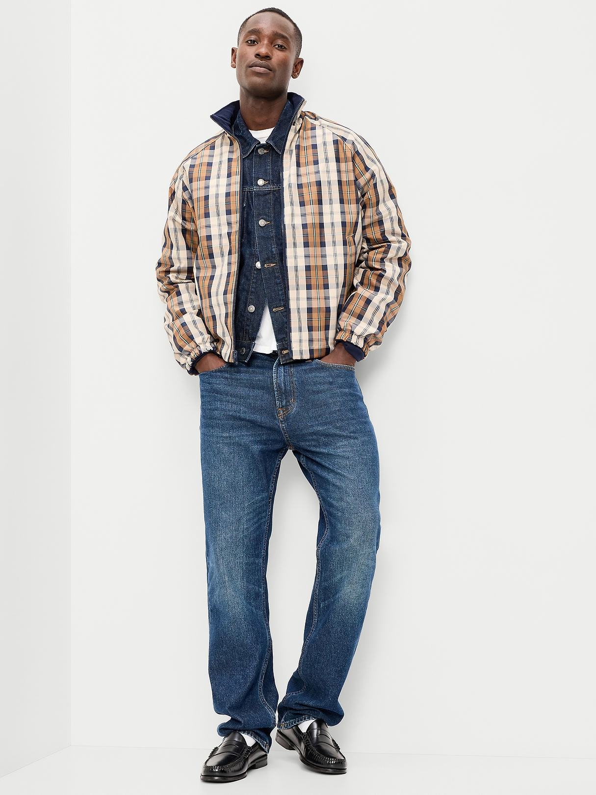 Water-Resistant Reversible Windbreaker Jacket | Old Navy