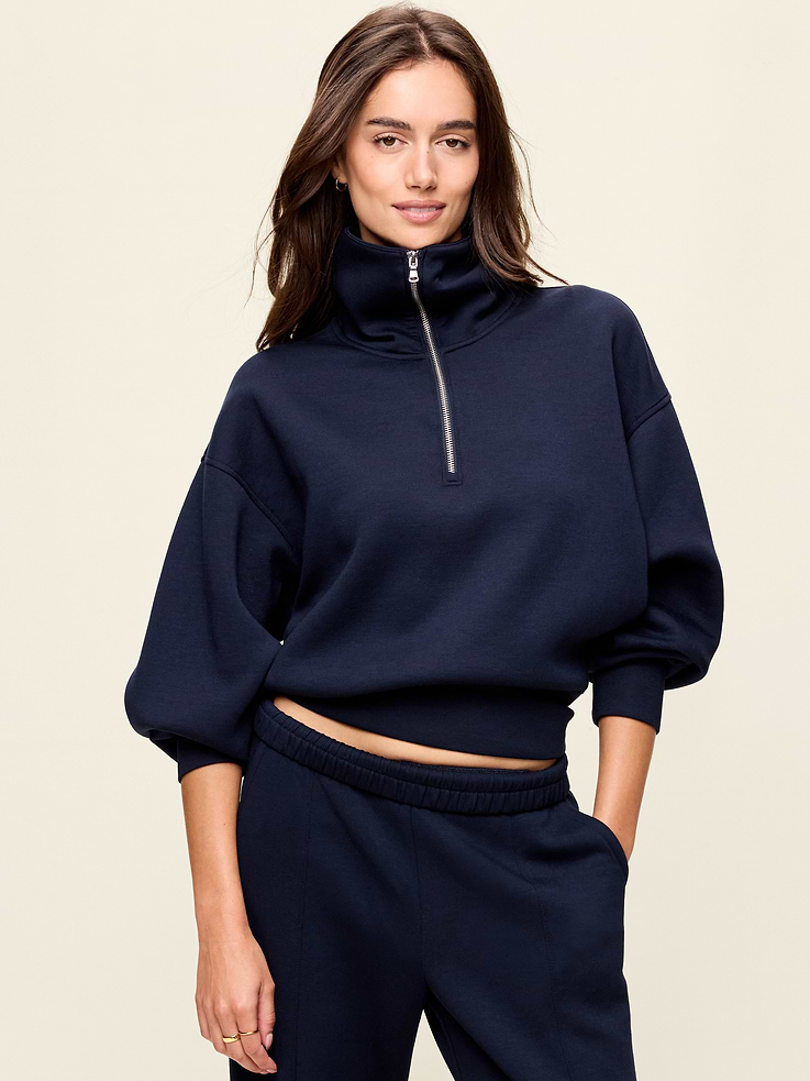 Image number 5 showing, Bounce Fleece Half-Zip Pullover Sweatshirt