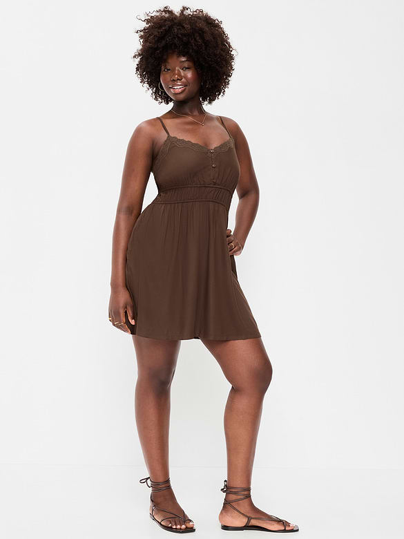 Sleeveless Trousseau Mini Dress
