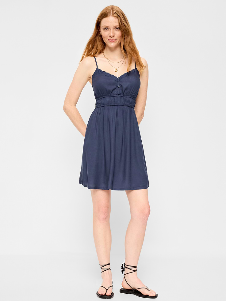 Image number 1 showing, Sleeveless Trousseau Mini Dress