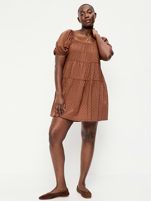 white summer dresses for women Spaghetti Strap Long Dress White / S brown long dress Stay effortlessly stylish all SIZ:6 LoveShackFancy Emalia Sequined Lace-Trim