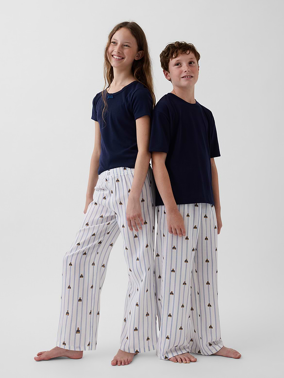 Kids Recycled Flannel PJ Pants