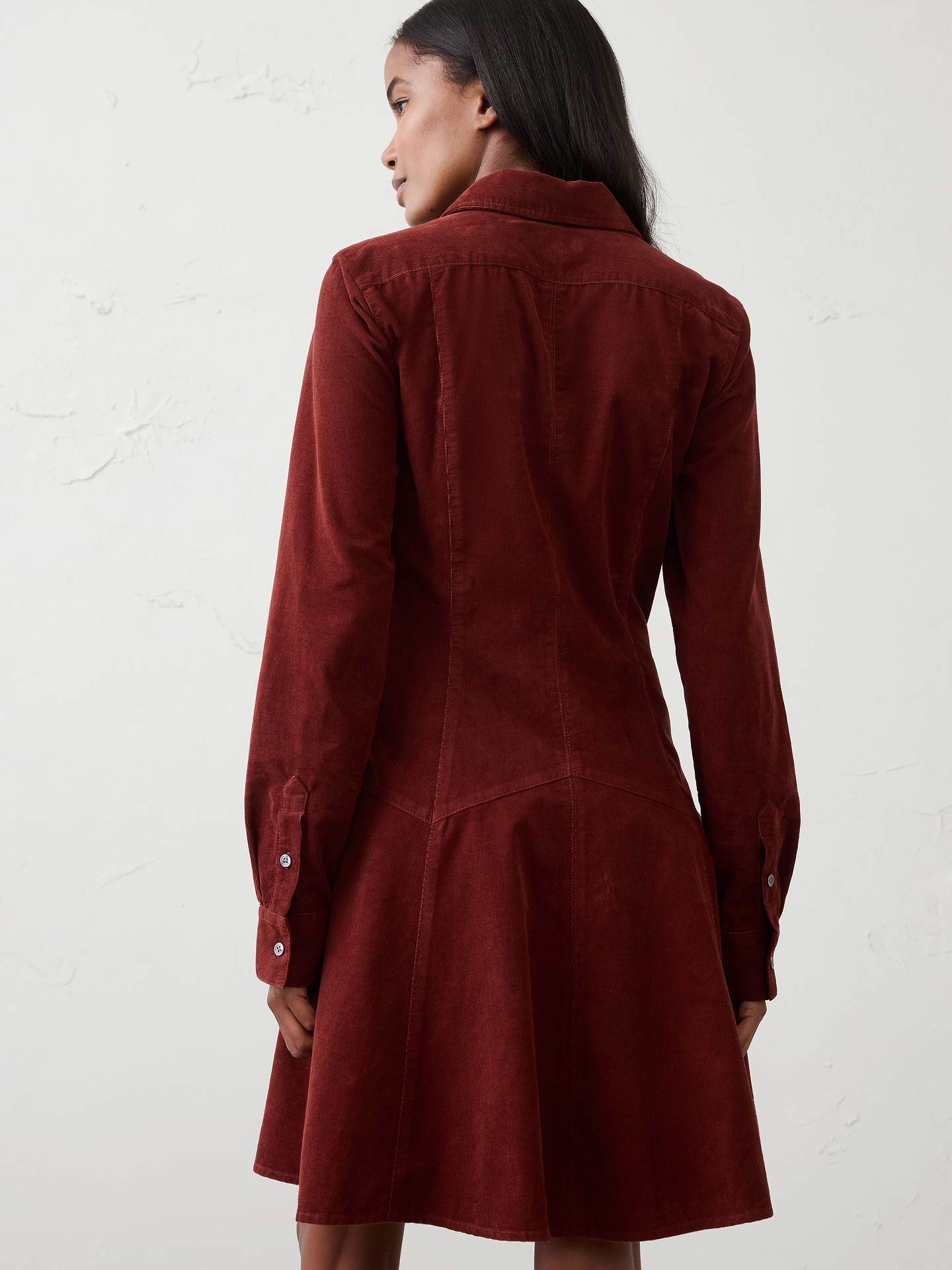 Image number 2 showing, Corduroy Above-Knee Dress