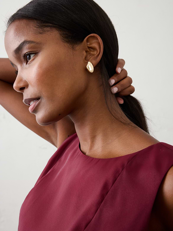 Sculptural Stud Earrings