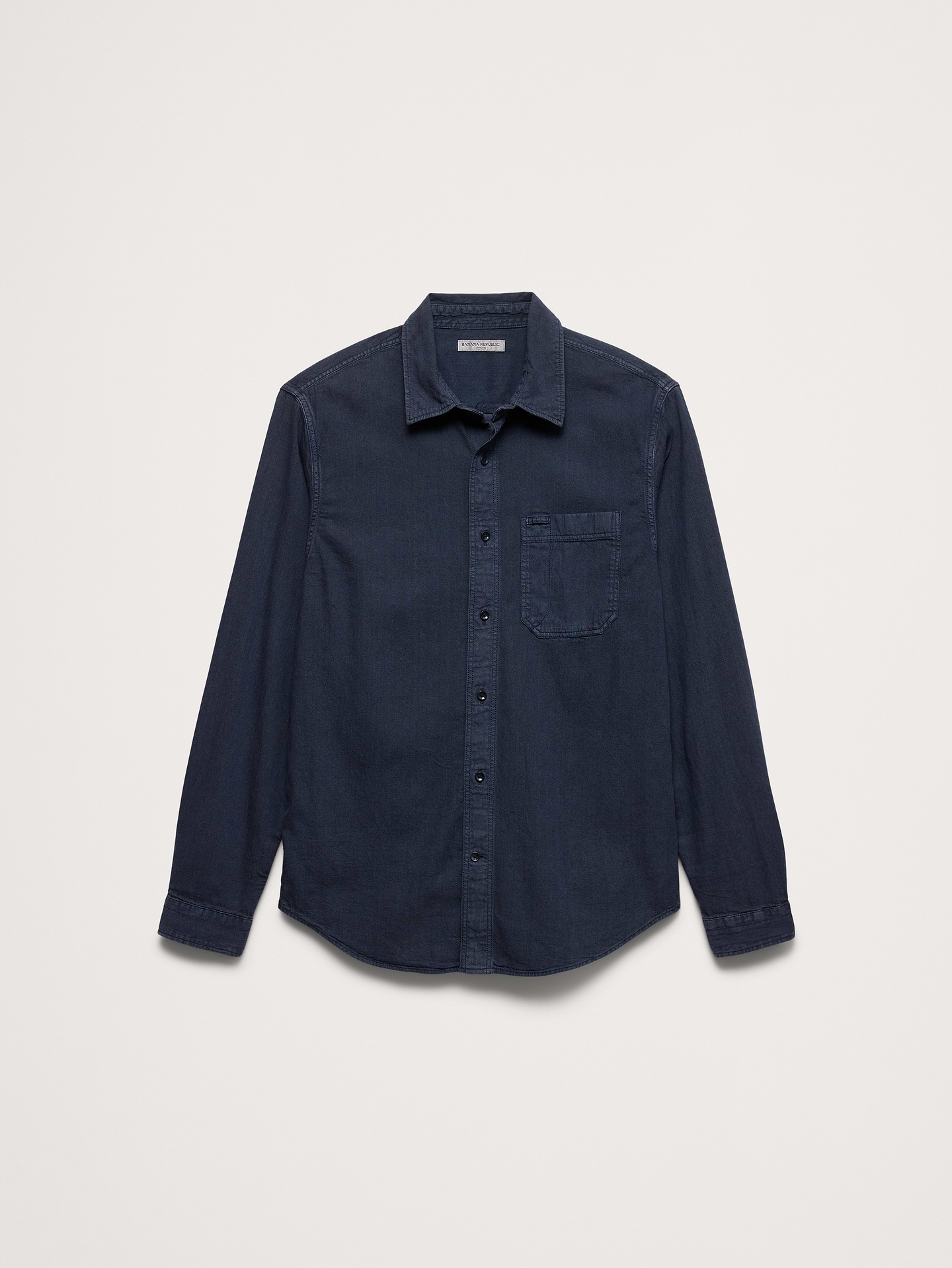 Image number 5 showing, Standard-Fit Chambray Shirt