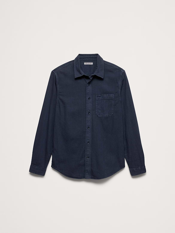 Chemise en chambray, coupe standard