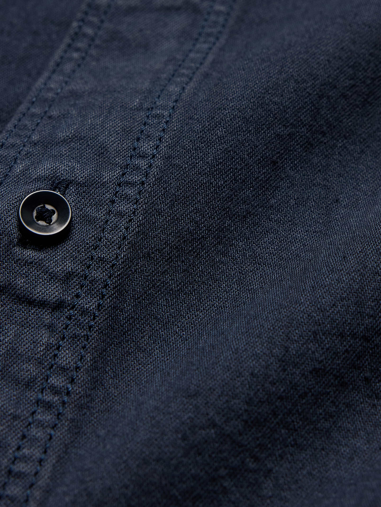 Image number 6 showing, Standard-Fit Chambray Shirt