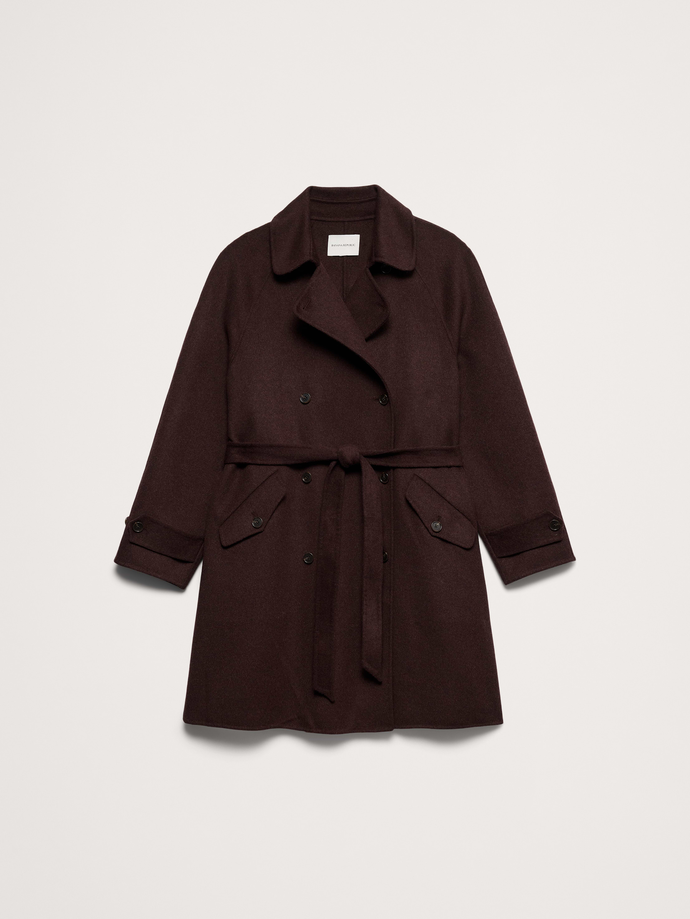 Archive Reissue Double-Faced Cape-Back Trench Coat | Banana Republic