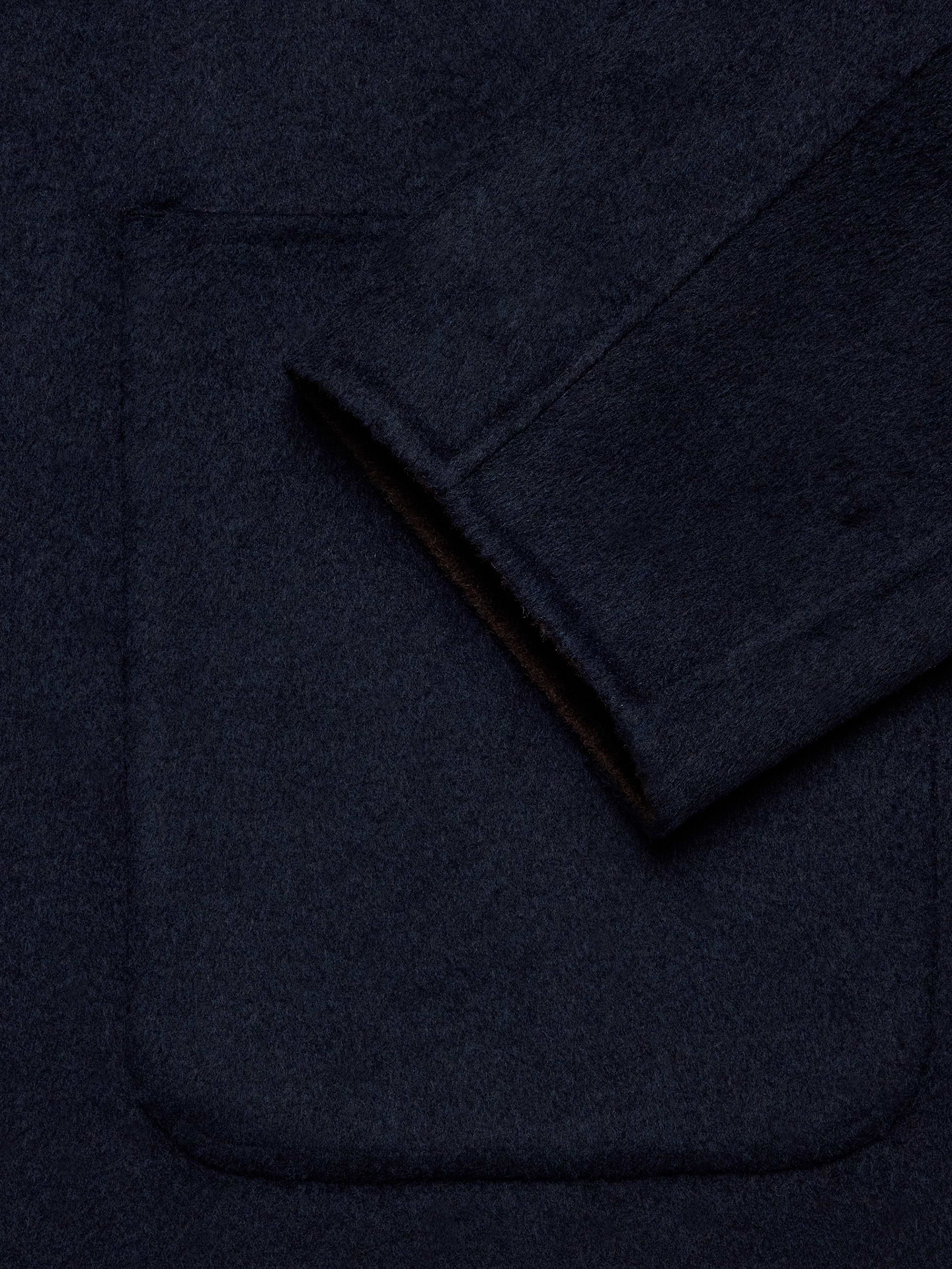 L'image numéro 6 présente Manteau en tissu double face