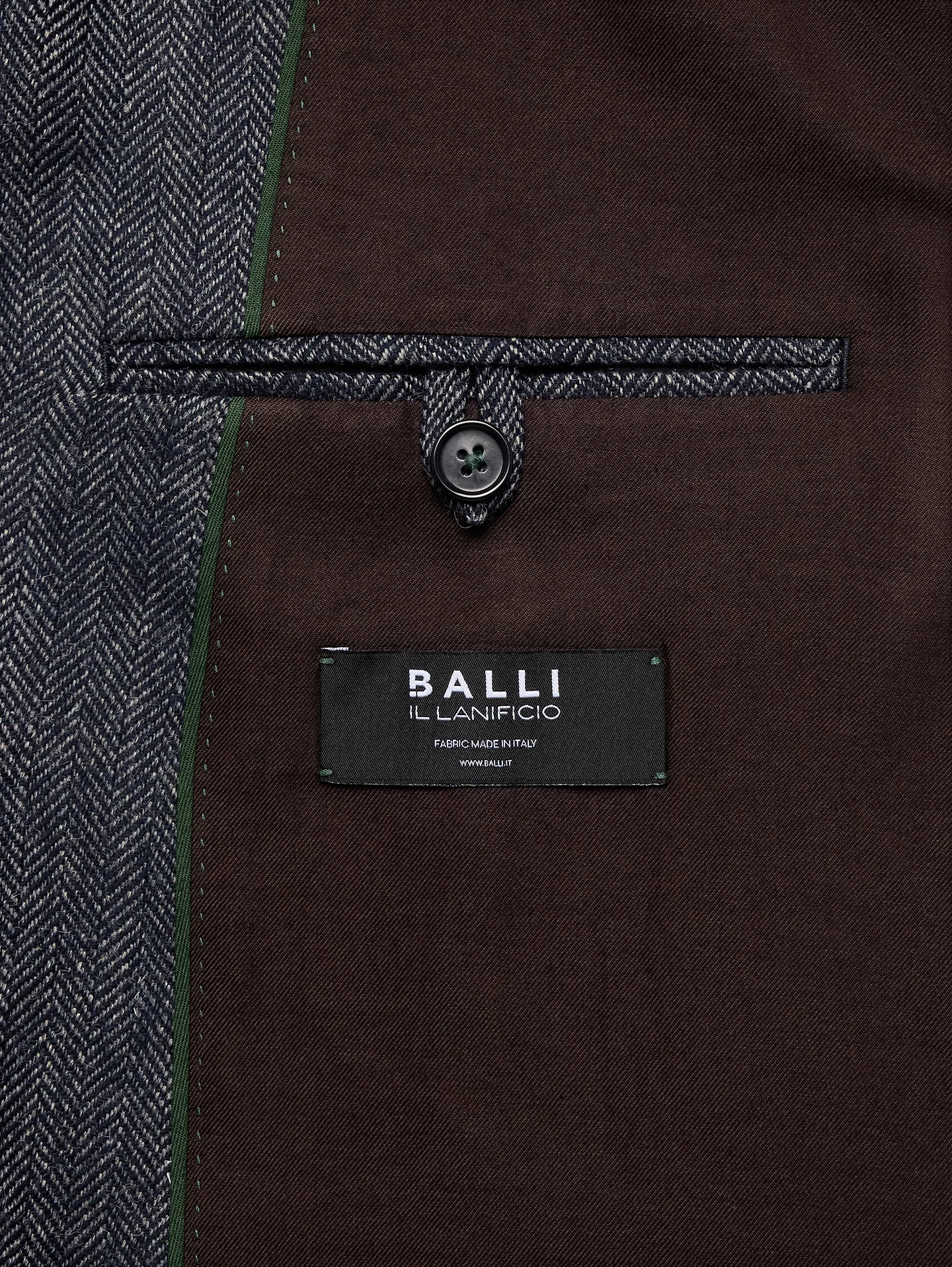 Image number 7 showing, Tailored Slim Italian Herringbone Suit Jacket
