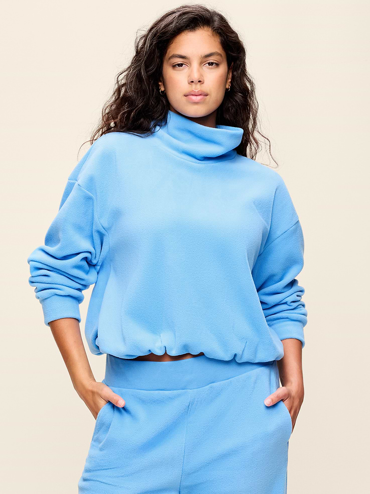 Image number 5 showing, Performance Fleece Funnel Neck Pullover