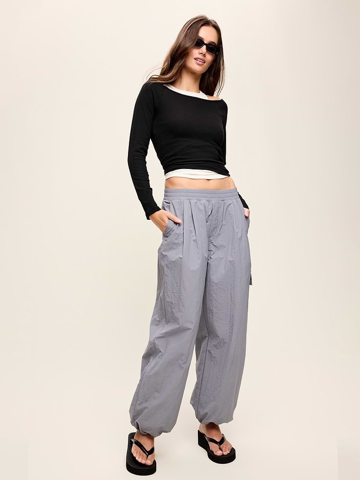 Image number 3 showing, CloudLite Long-Sleeve Boatneck Top