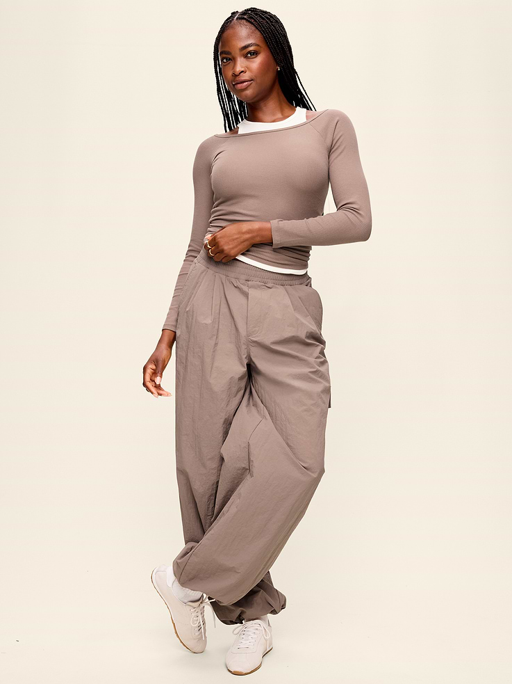 Image number 3 showing, CloudLite Long-Sleeve Boatneck Top