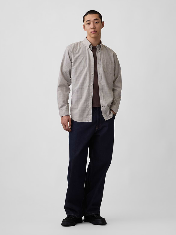 Organic Cotton Poplin Classic Shirt