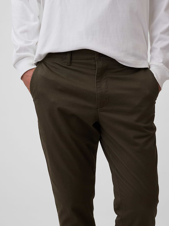 Modern Slim Khakis