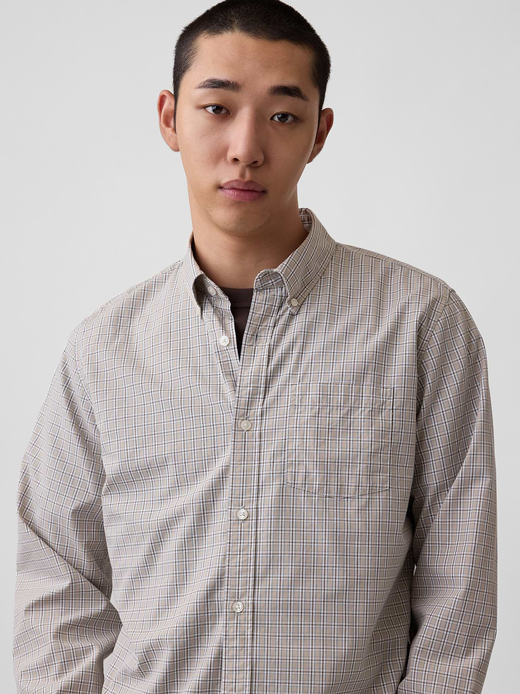 Image number 4 showing, Organic Cotton Poplin Classic Shirt