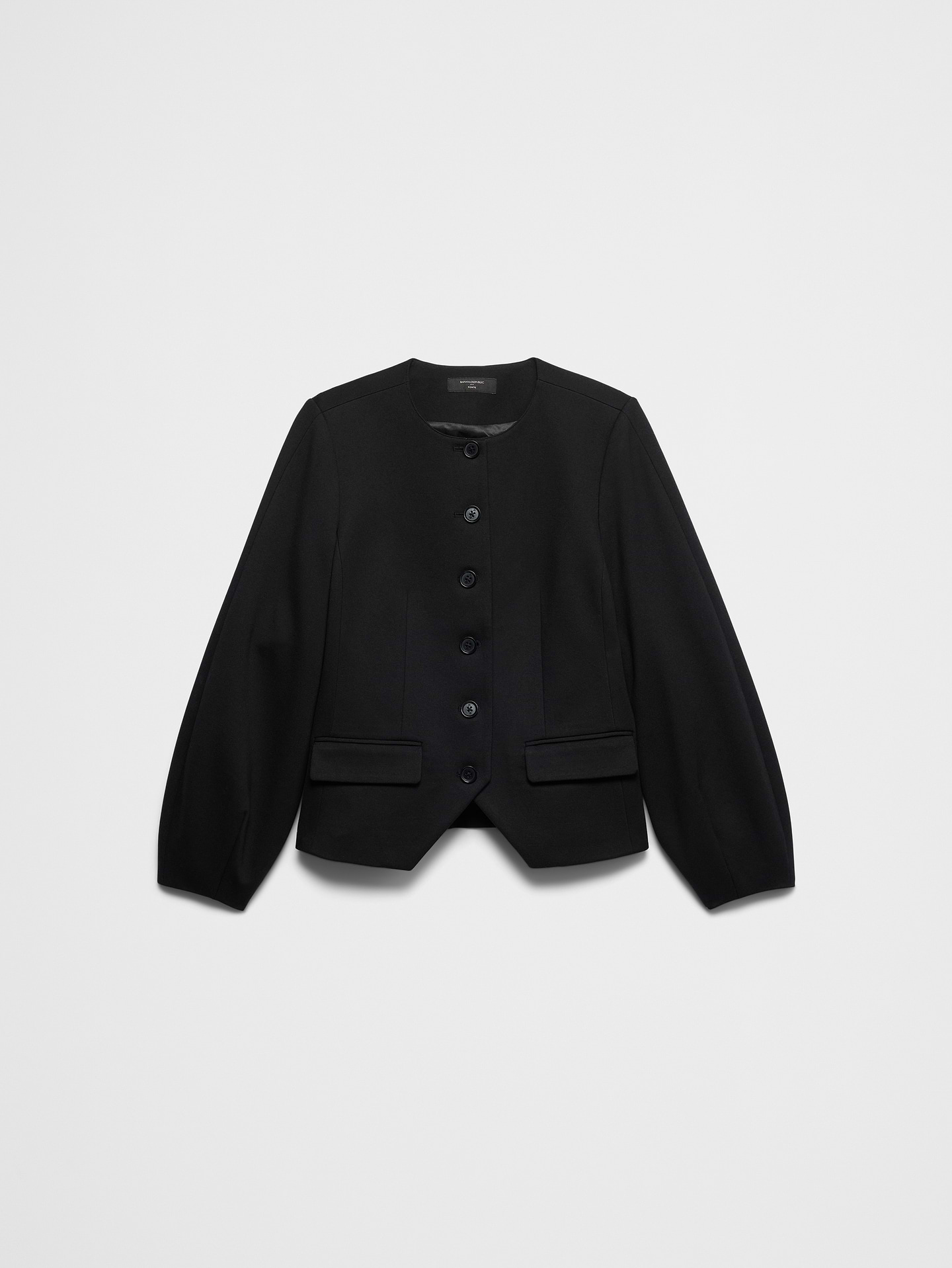 Image number 4 showing, Ponte Collarless Blazer