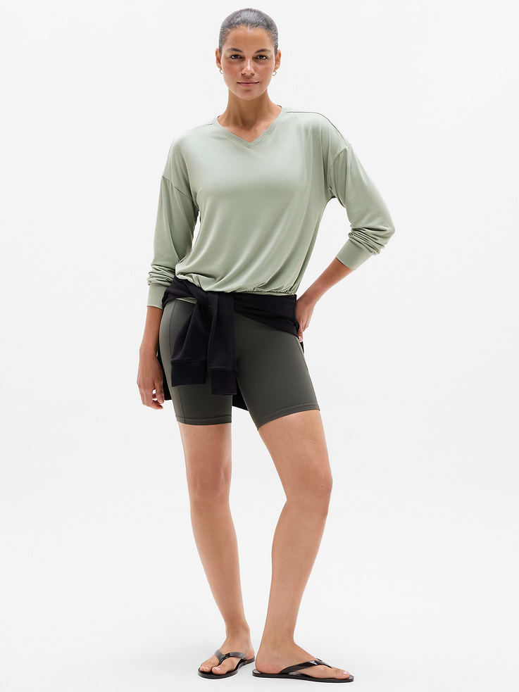 Image number 4 showing, Move With Ease V-Neck Top