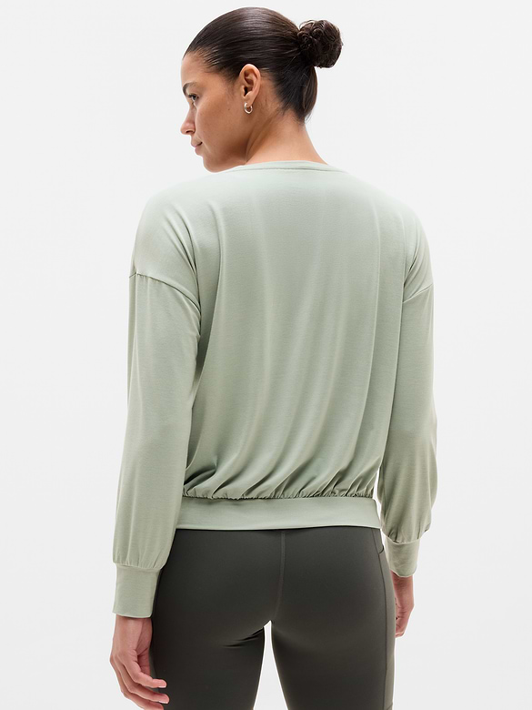 Move With Ease V-Neck Top