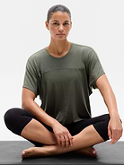 Image number 2 showing, Move With Ease Draped Tee