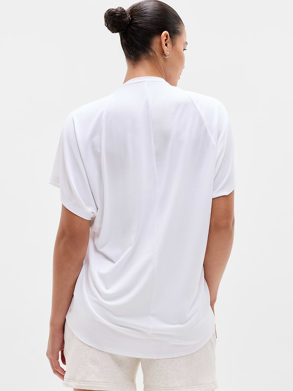 Move With Ease Draped Tee