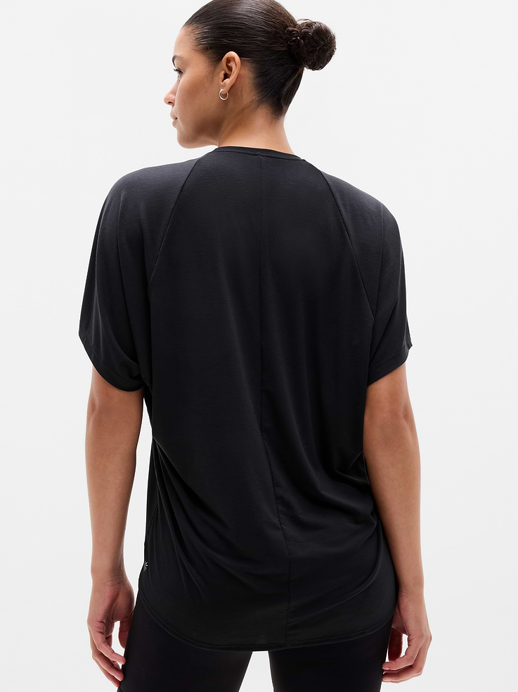 Image number 5 showing, Move With Ease Draped Tee