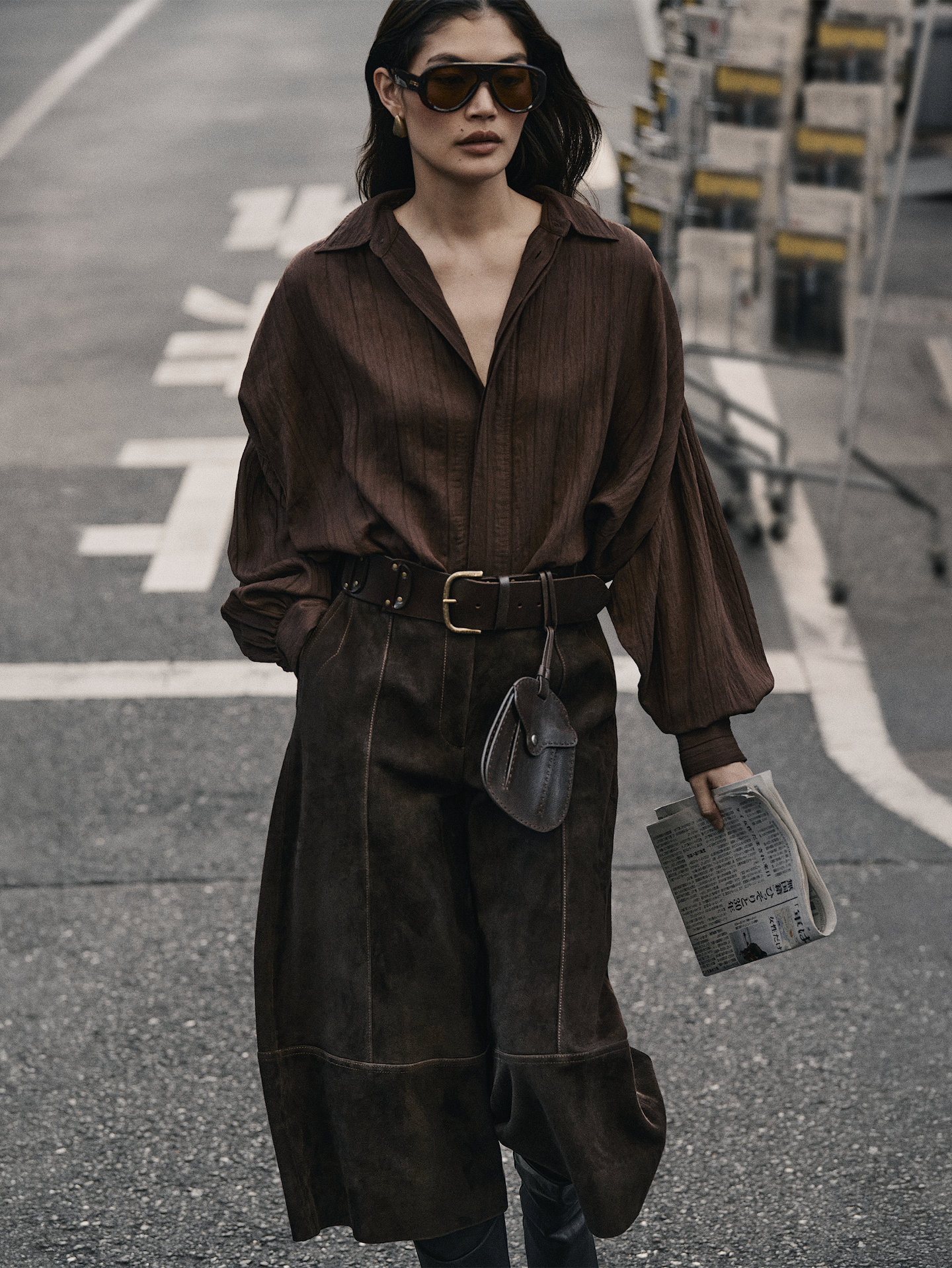 Image number 5 showing, Oversized Textured Tunic