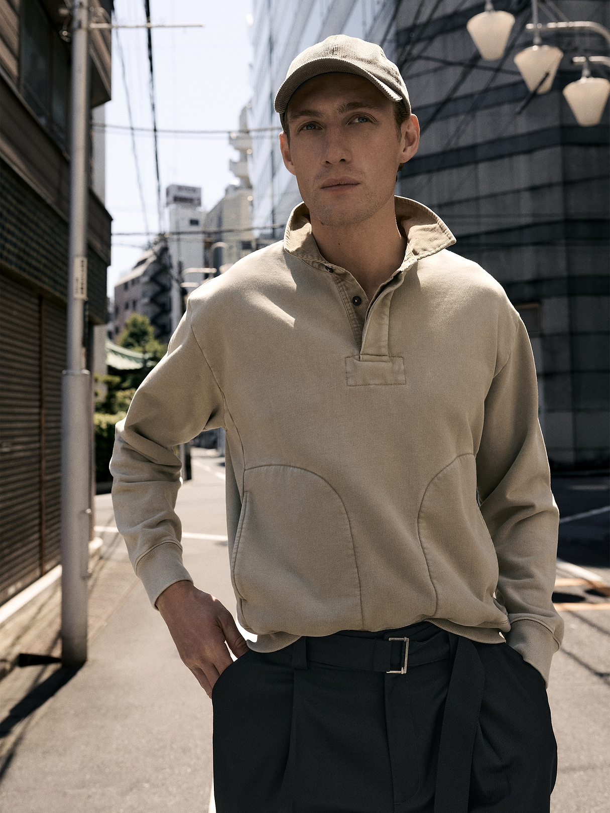Archive Reissue French Terry Rugby Jersey | Banana Republic