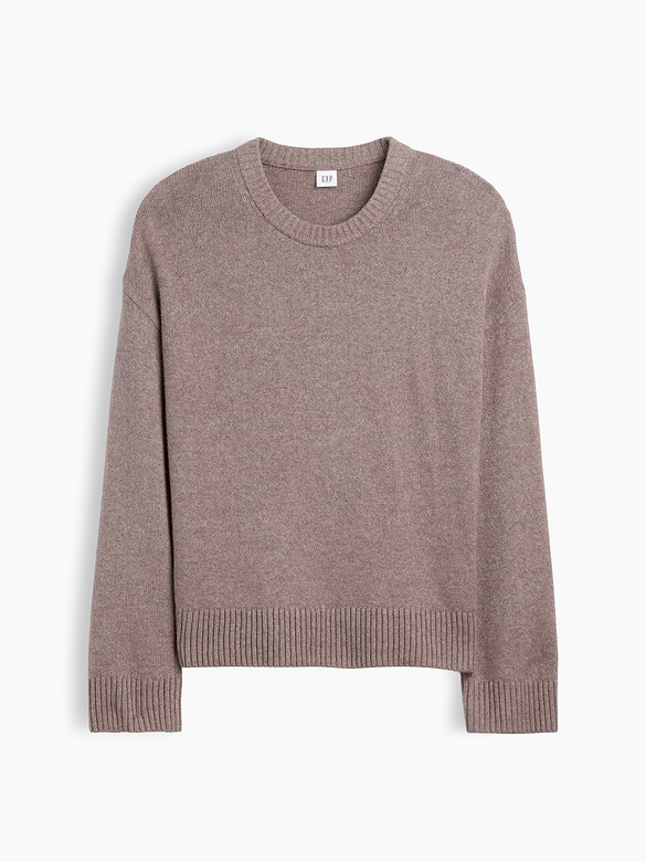 Cashsoft Relaxed Crewneck Sweater