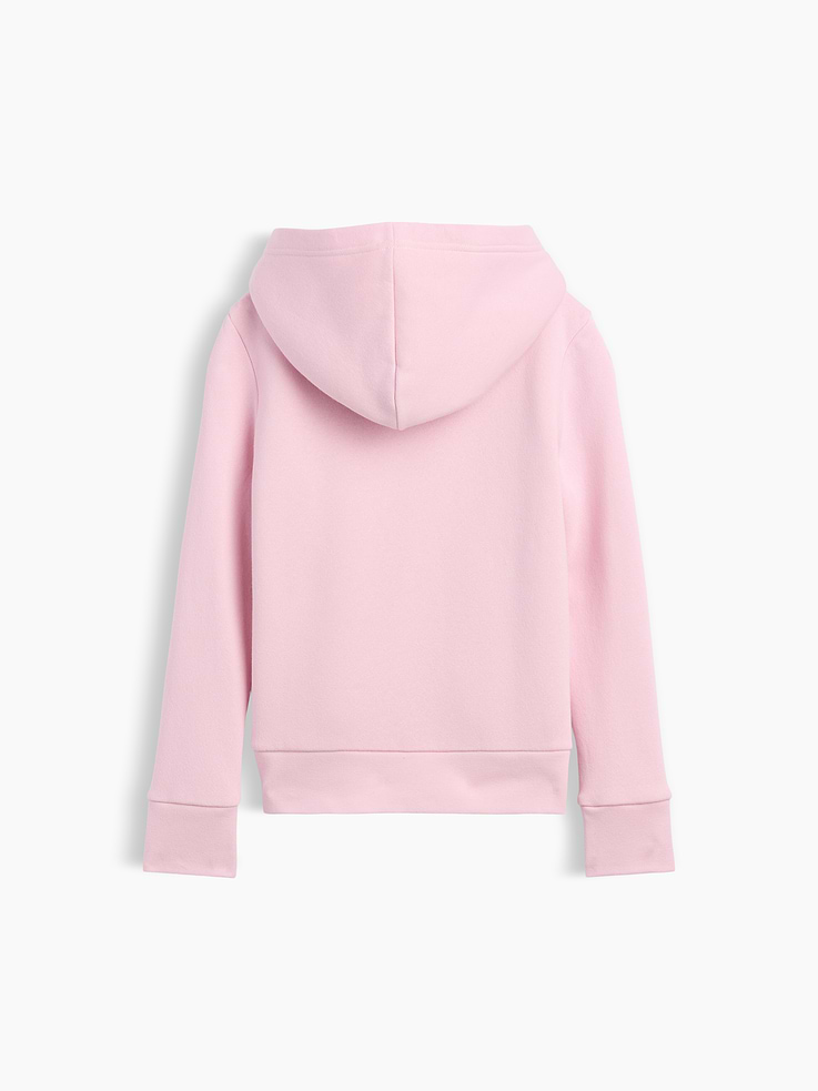 Image 3 of 3, Kids Sherpa-Lined Logo Zip Hoodie