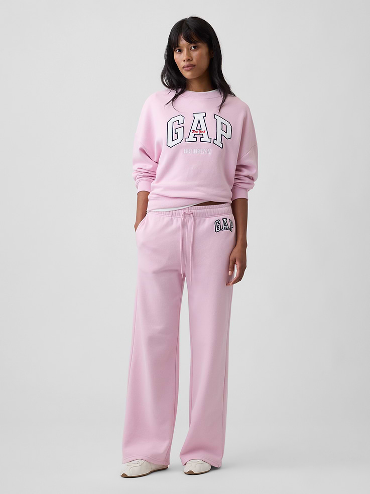 Image 3 of 5, Oversized Wedge Crewneck Sweatshirt