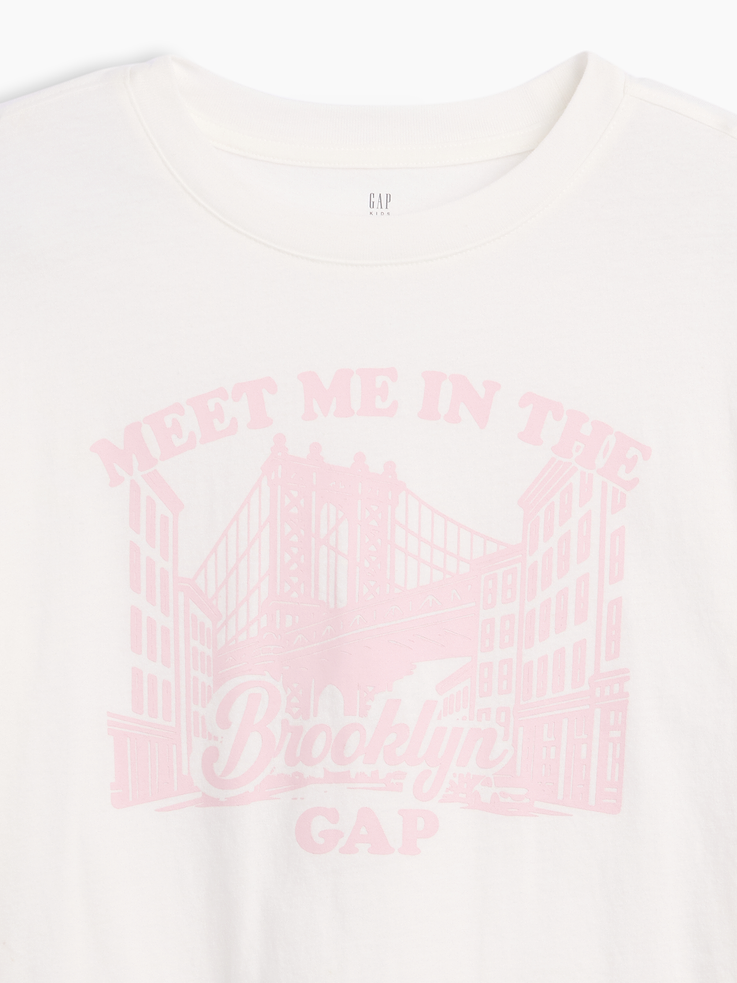 Image number 2 showing, Kids Oversized Graphic T-Shirt