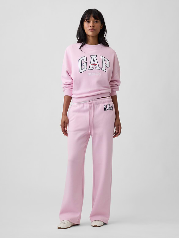 Gap Graphic Relaxed Straight-Leg Sweatpants