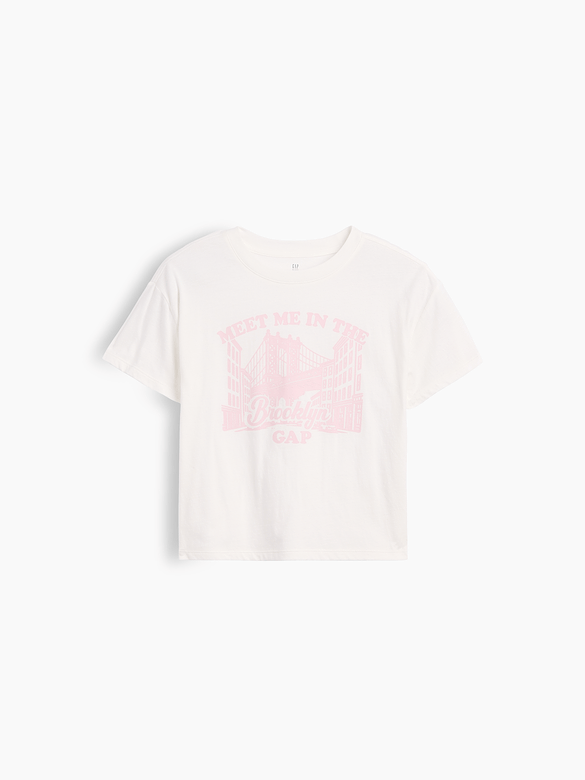 Kids Oversized Graphic T-Shirt