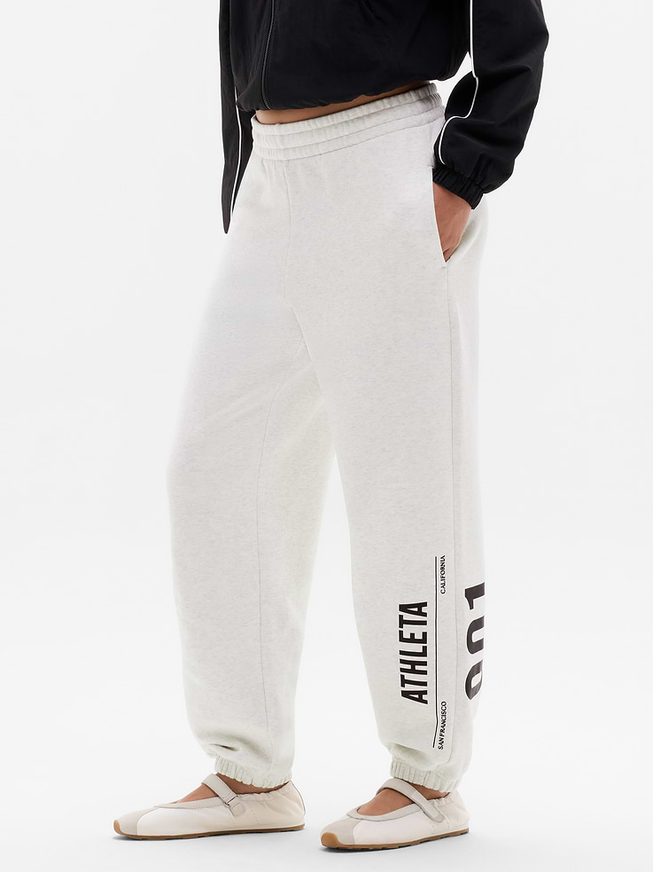 Image 2 of 6, Forever Fleece Jogger Graphic 001, App exclusive
