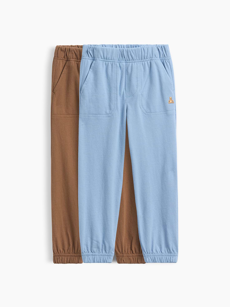 Image number 1 showing, Baby & Toddler Mix & Match Pull-On Joggers (2-Pack)