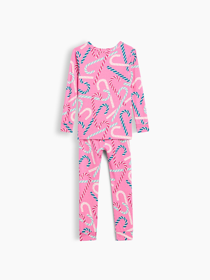 Image number 3 showing, babyGap Candy Cane Print PJ Set