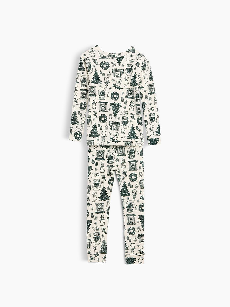 Image number 3 showing, babyGap X-Mas Print PJ Set