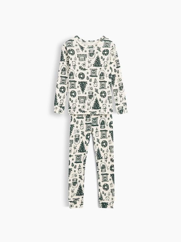 babyGap X-Mas Print PJ Set
