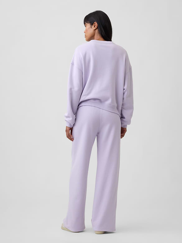 Relaxed Straight-Leg Sweatpants