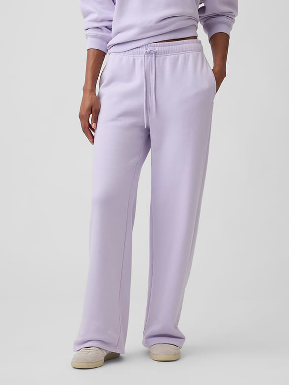 Relaxed Straight-Leg Sweatpants
