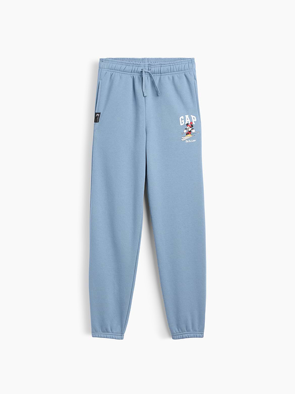 GapKids × Disney Mickey Mouse Relaxed Logo Joggers