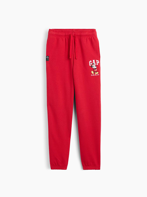 GapKids × Disney Mickey Mouse Relaxed Logo Joggers