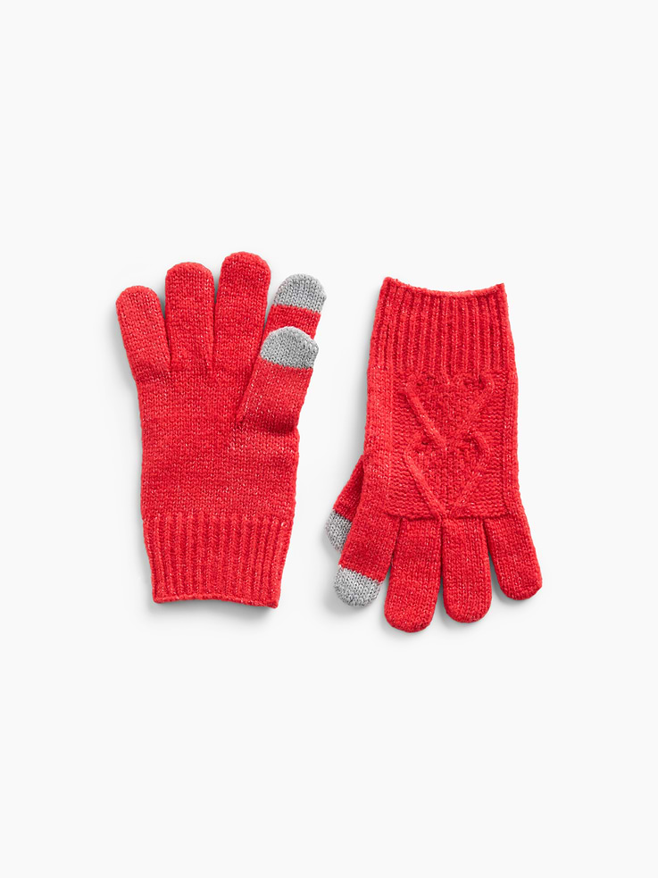 Image 1 of 1, This product is made with/contains 98% recycled polyester. Compared to virgin materials, using recycled materials helps reduce resource use and waste., Soft knit., Elasticized cuffs., Works with touchscreen devices., Product #1187022