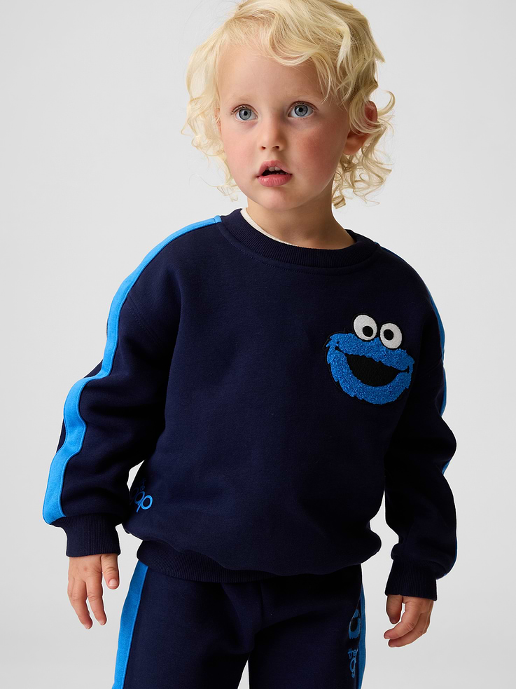 Image number 3 showing, Baby & Toddler VintageSoft Sesame Street Sweatshirt