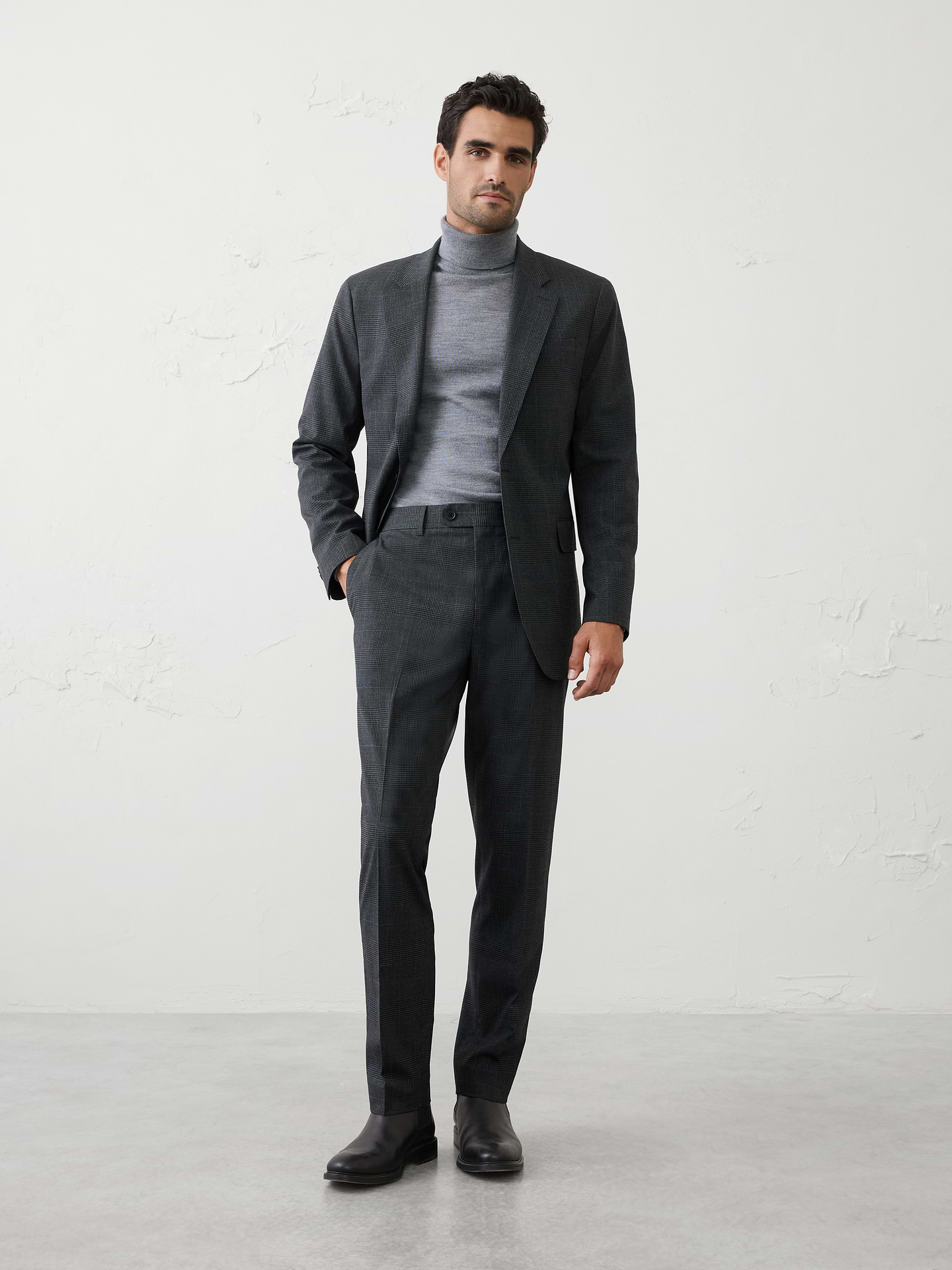 Image number 1 showing, Prince of Wales Suit Trouser