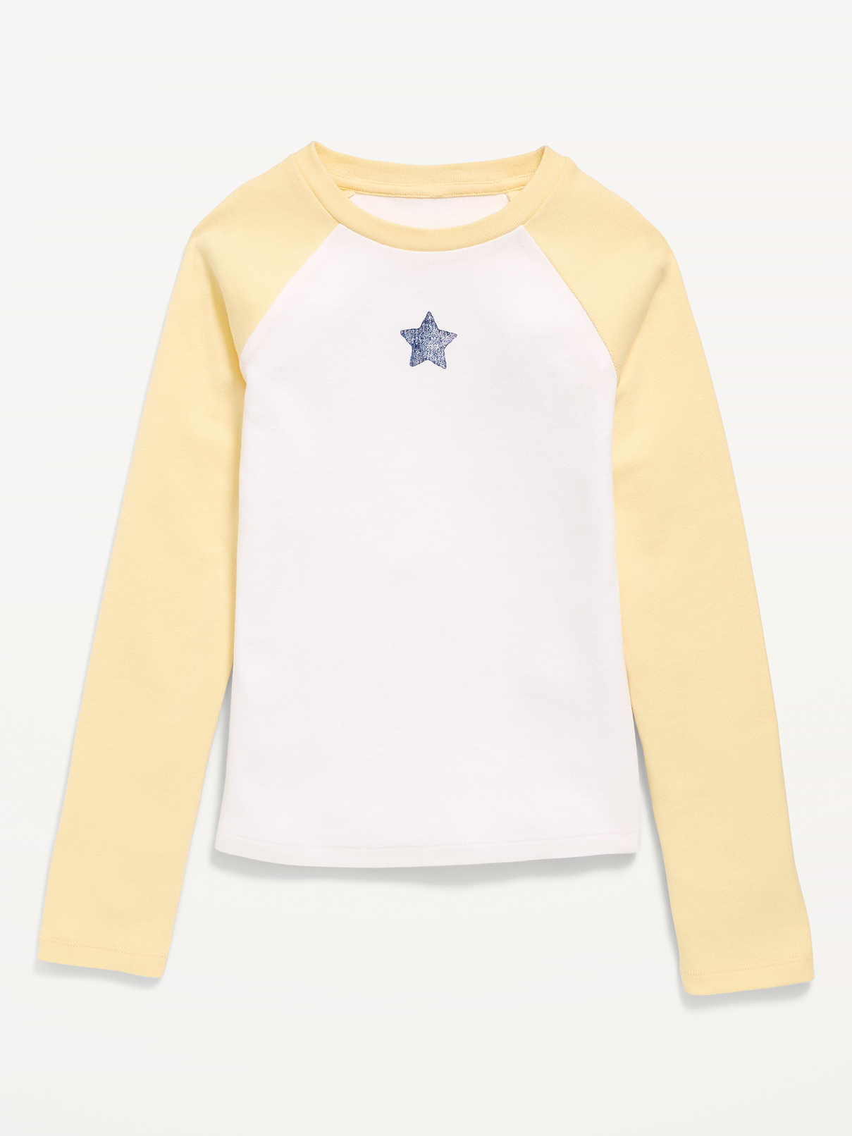 Image 2 of 3, Long Raglan-Sleeve T-Shirt for Girls
