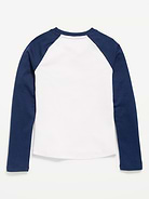 Image 3 of 3, Long Raglan-Sleeve T-Shirt for Girls