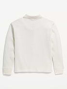 Image 3 of 3, Collared Ribbed Quarter-Zip Sweater for Boys