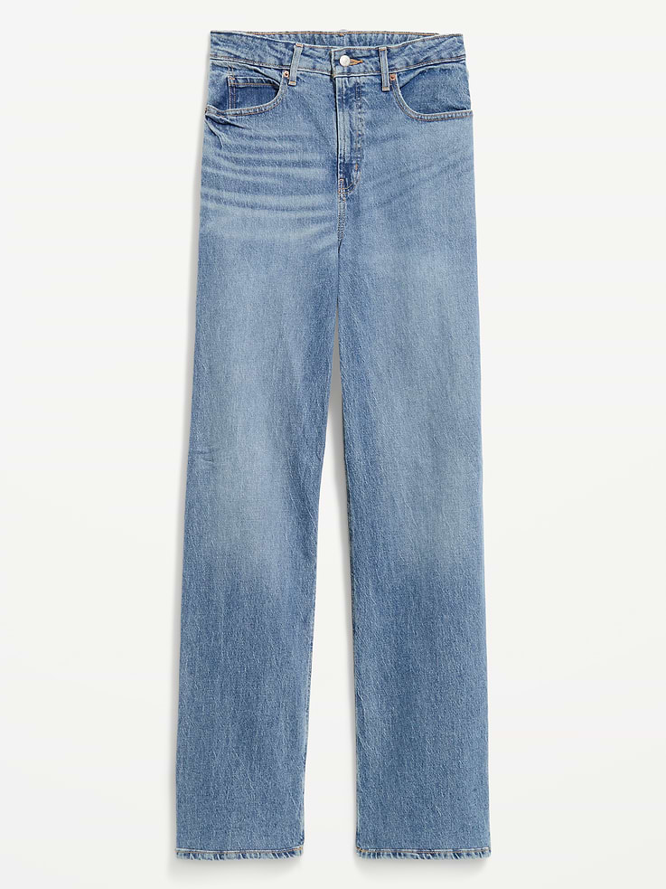 Image number 3 showing, Extra High-Waisted Wide-Leg Jeans